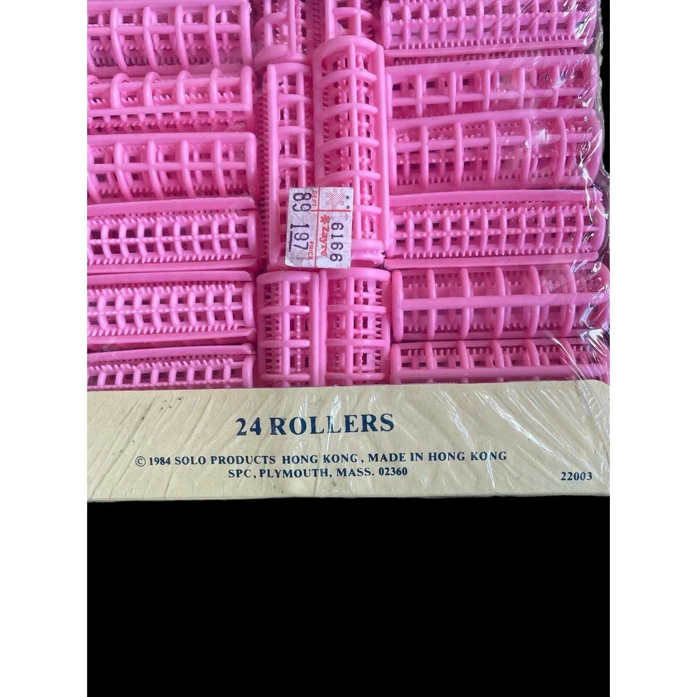 Vintage NOS Solo Brand Snap On Hair Rollers - Picture 3 of 3
